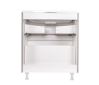 Тумба под раковину Style Line Бергамо СС-00002312 мини 70 Люкс антискрейтч Plus 70 см